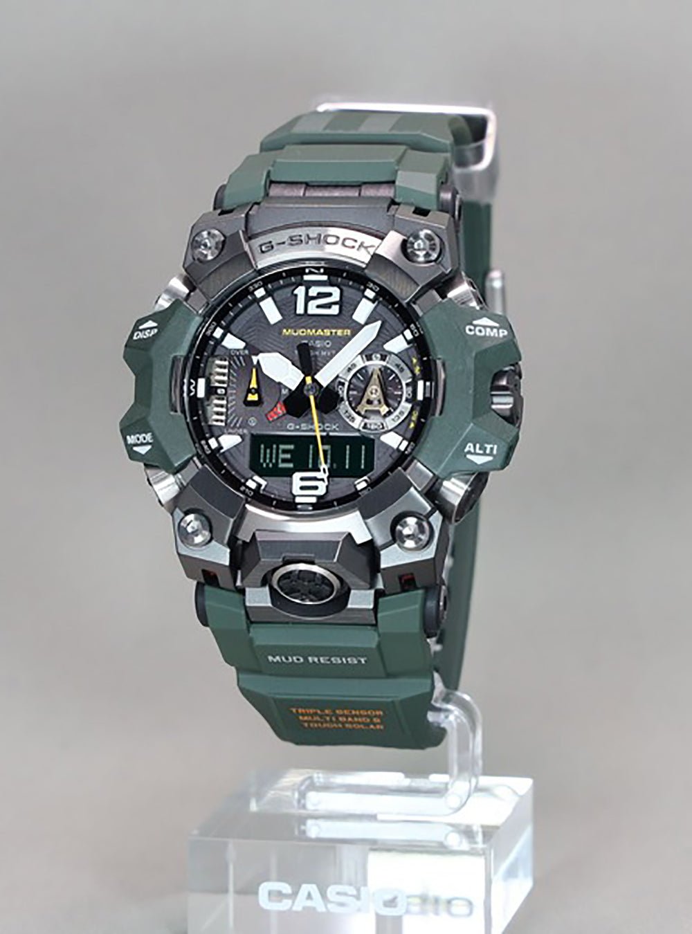 Casio mudmaster solar outlet powered