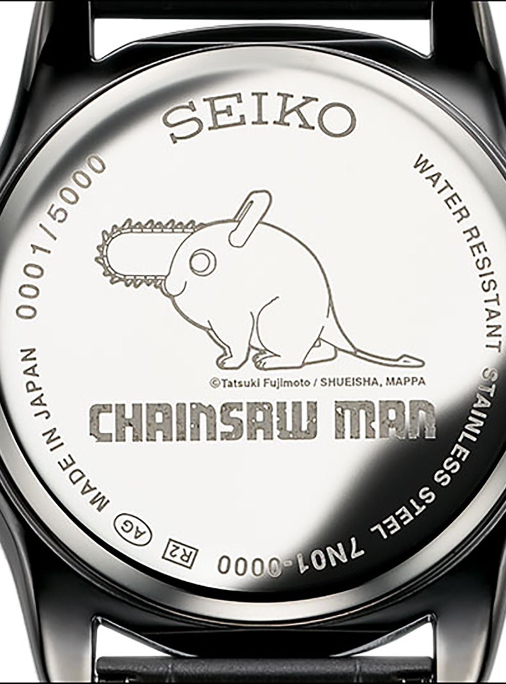 CHAINSAW MAN SEIKO COLLABORATION WATCH LIMITED EDITION MADE IN