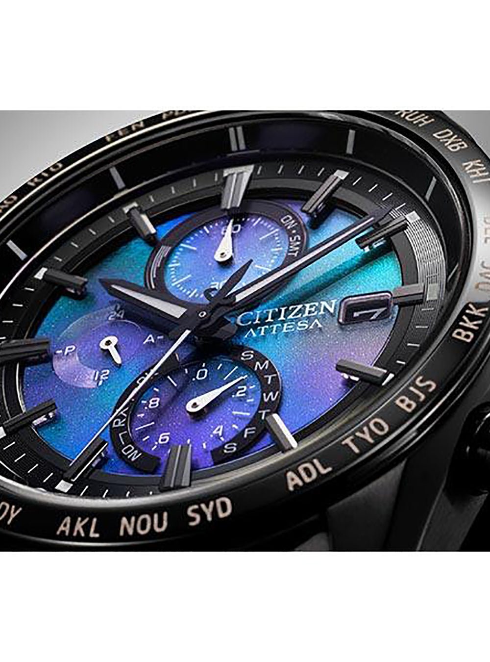 CITIZEN ATTESA ACT LINE HAKUTO-R ATOMIC TIMEKEEPING / SUPER