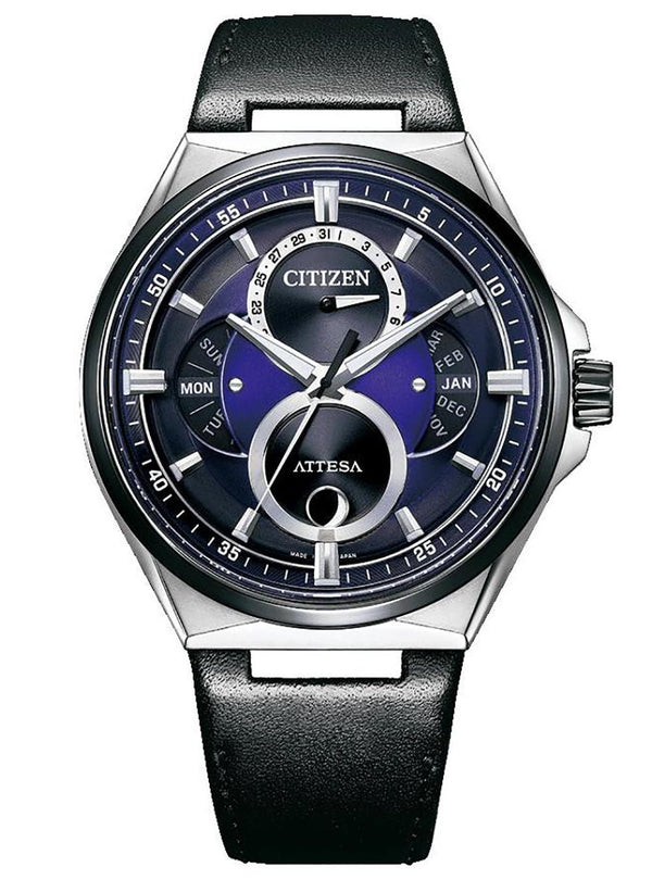 CITIZEN ATTESA ACT LINE TRIPLE CALENDAR MOON PHASE BU0066-11W LIMITED EDITION MADE IN JAPAN JDMWRISTWATCHjapan-select