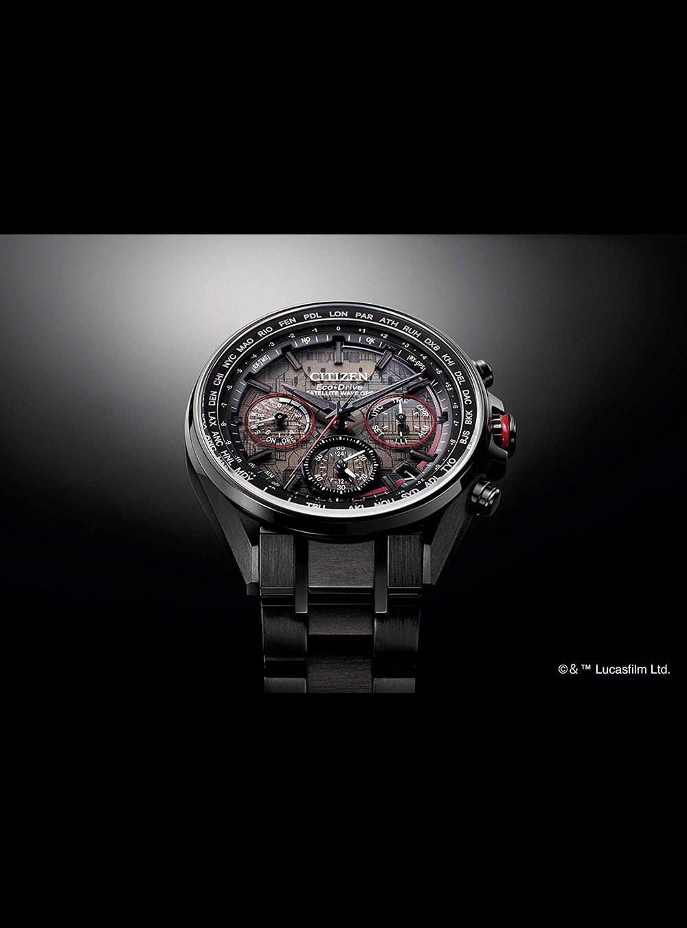 CITIZEN ATTESA F950 LIMITED EDITION DARTH VADER MODEL LIMITED 1500  CC4006-61E MADE IN JAPAN JDM (Japanese Domestic Market)