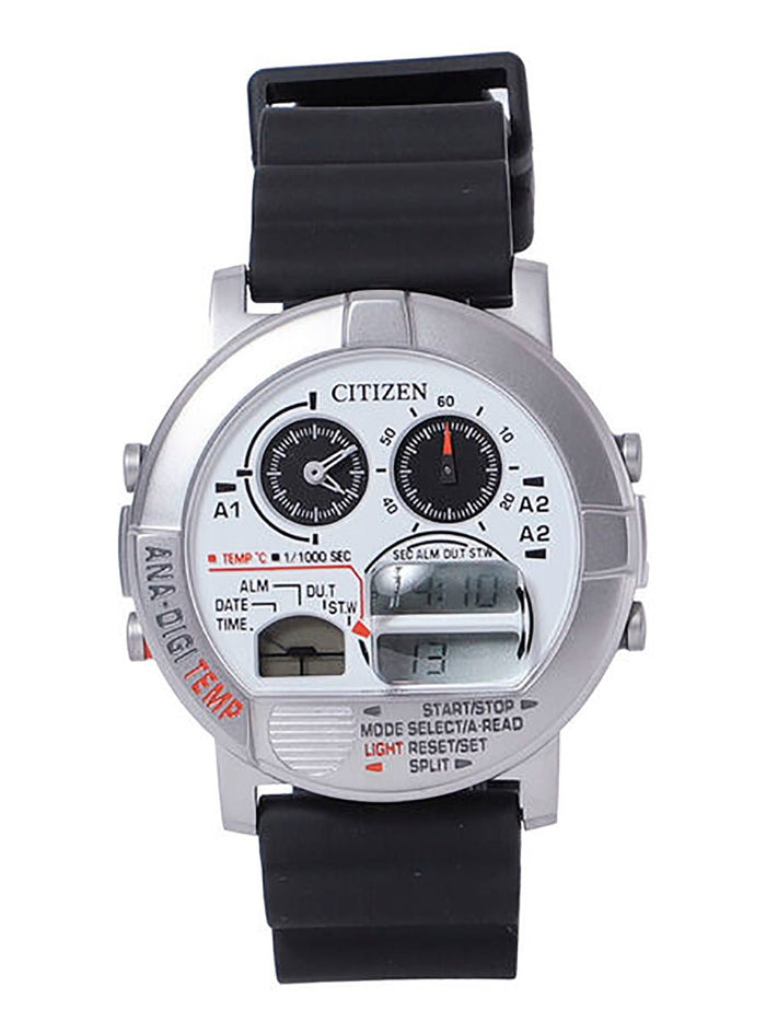 CITIZEN × BEAMS ROUND FACE WHITE ANA-DEGI TEMP JAPAN MOV'T JDMWRISTWATCHjapan-select