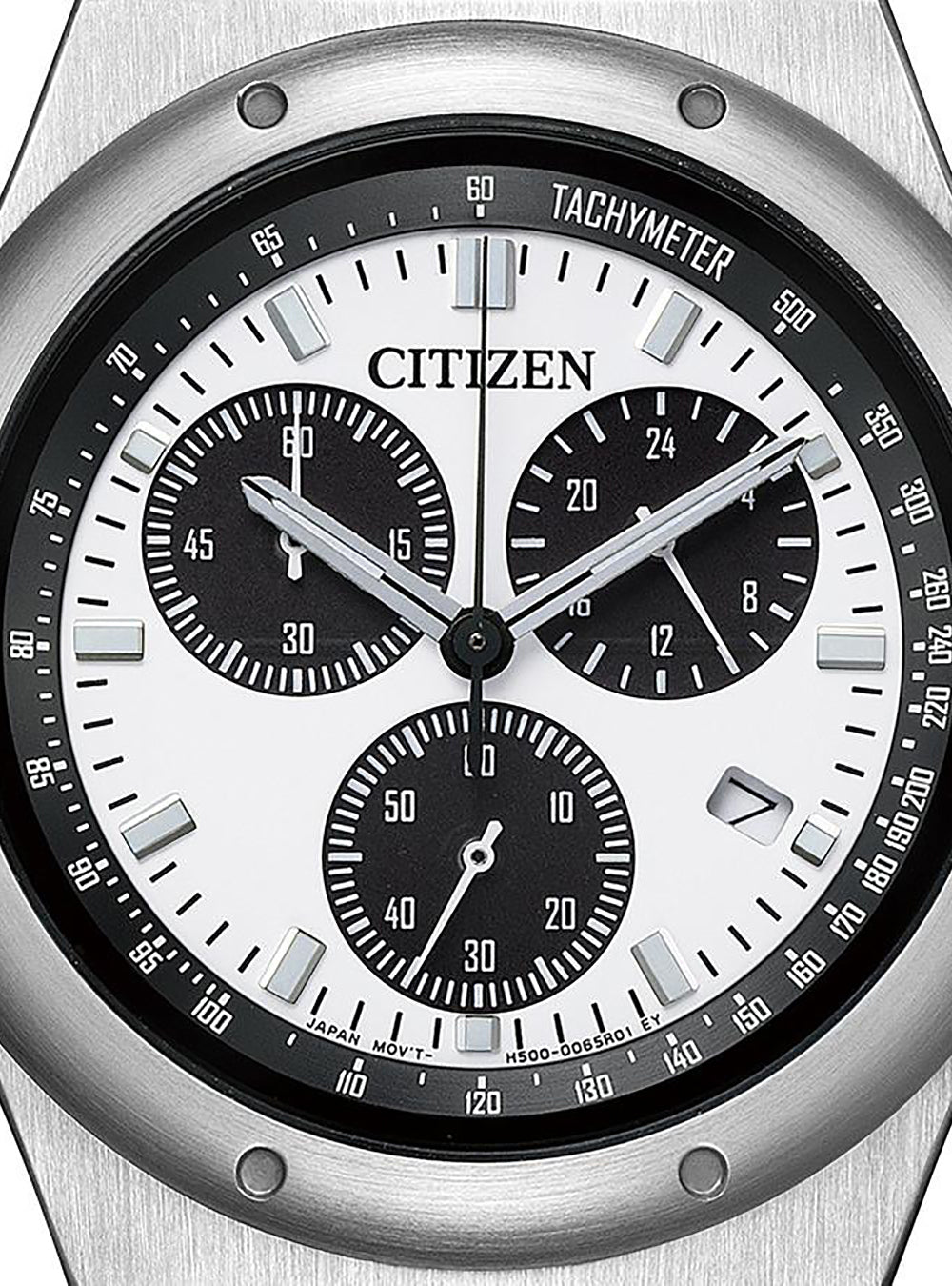 CITIZEN COLLECTION RECORD LABEL 1984 CHRONOGRAPH AT2541-54A JAPAN MOV'T JDMWRISTWATCHjapan-select