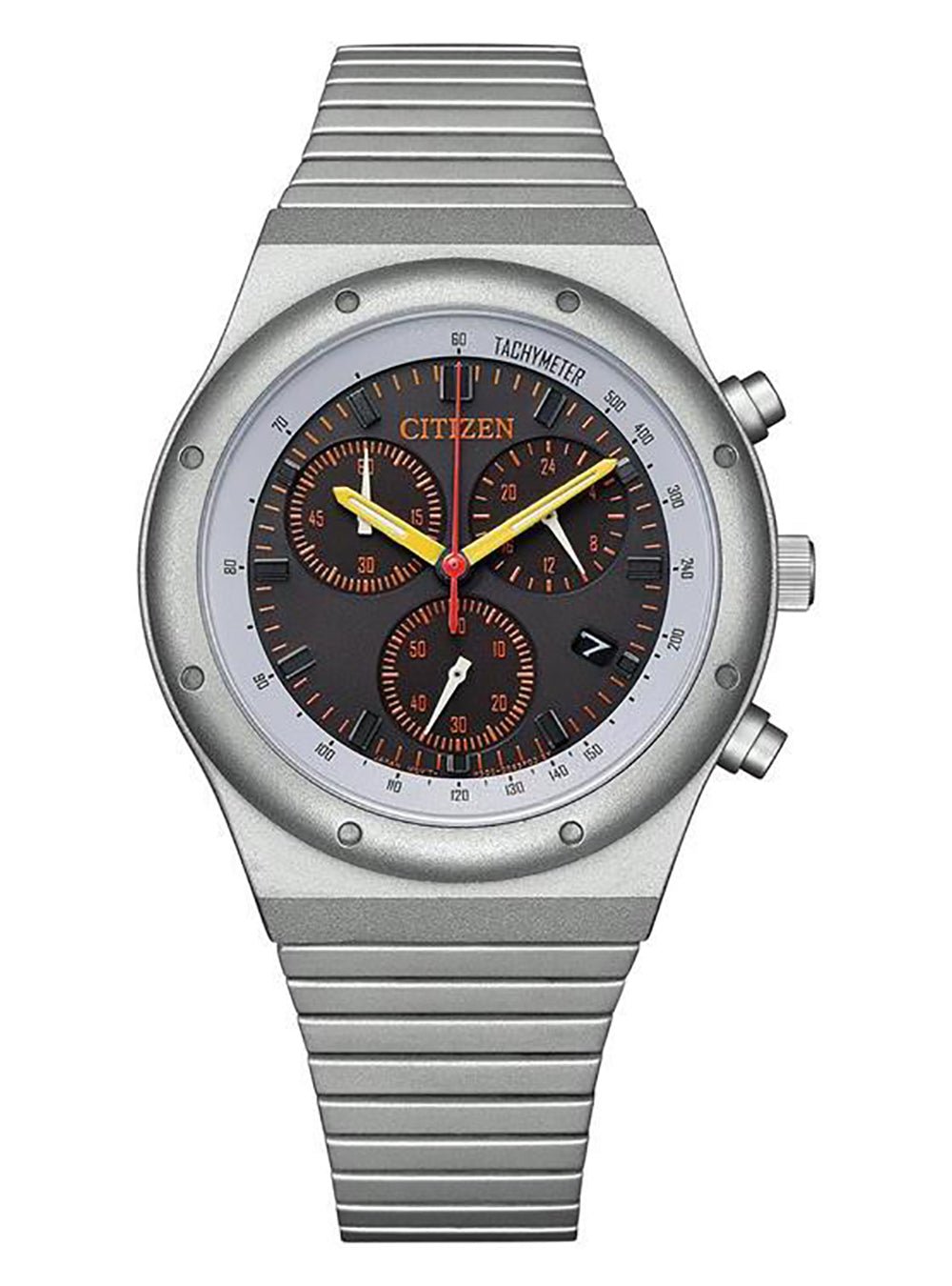 CITIZEN COLLECTION RECORD LABEL 1984 CHRONOGRAPH AT2557-54G ON-TIME MOVE  LIMITED EDITION JAPAN MOV'T JDM