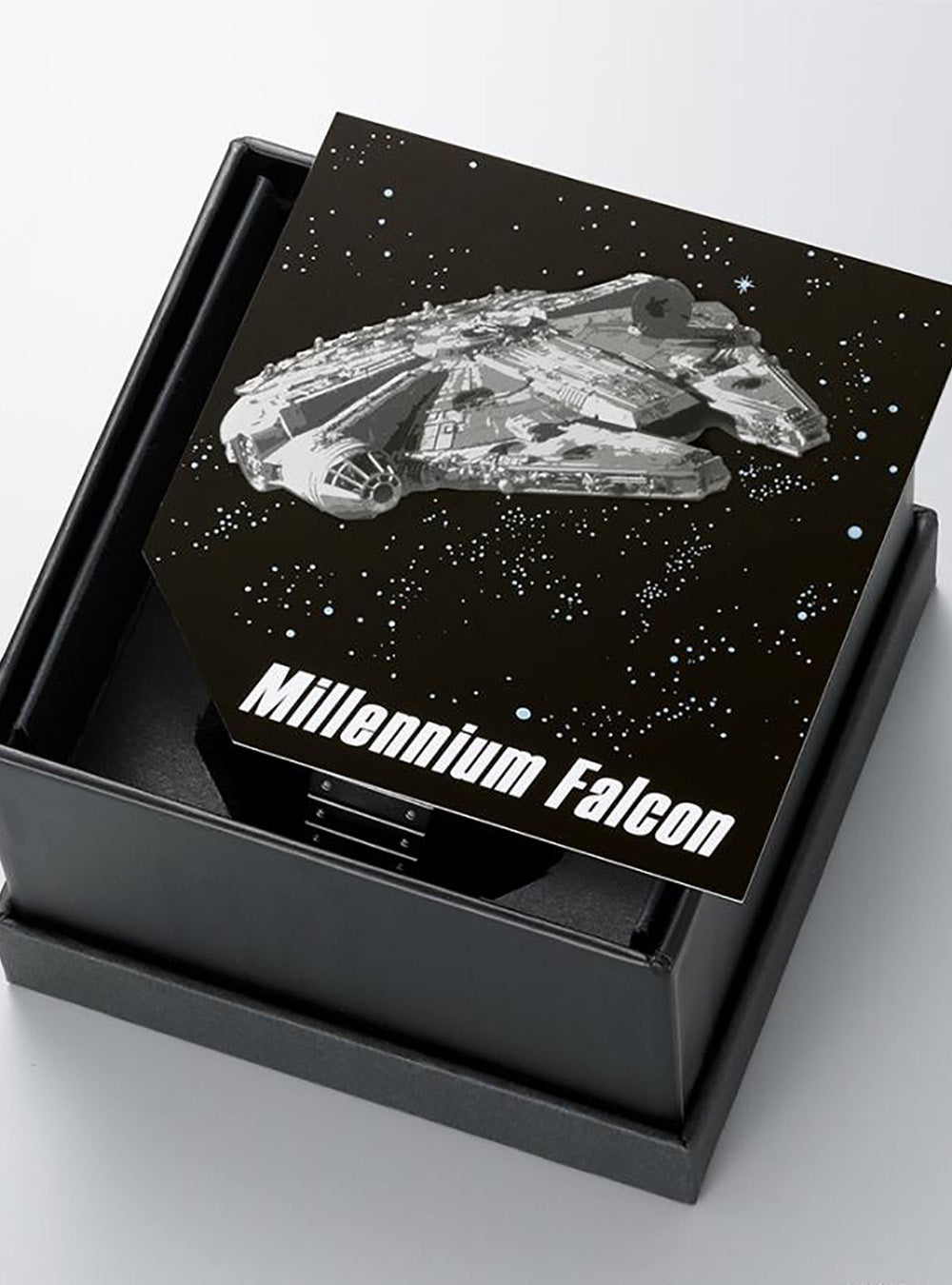 Millennium Falcon Silver-Tone Dial Stainless Steel Bracelet