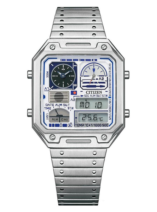CITIZEN COLLECTION RECORD LABEL THERMO SENSOR "R2-D2" JG2121-54A LIMITED EDITION JAPAN MOV'T JDMjapan-select4974375523661WRISTWATCHCITIZEN