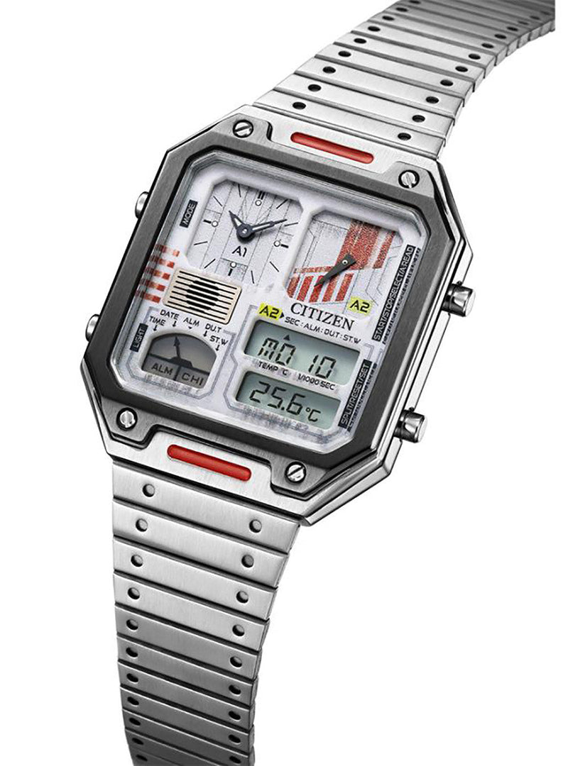 CITIZEN COLLECTION RECORD LABEL THERMO SENSOR "X-WING" JG2131-51H LIMITED EDITION JAPAN MOV'T JDMWRISTWATCHjapan-select