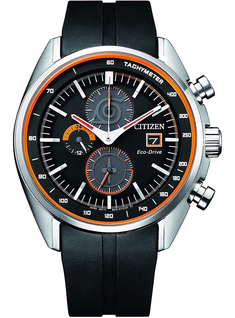 シチズン CITIZEN 腕時計 メンズ CA0591-12E シチズンコレクション エコ・ドライブ NARUTO限定 コラボレーションウォッチ うずまきナルト COLLECTION NARUTO エコ・ドライブ（B612/日本製） ブラックxブラック アナログ表示