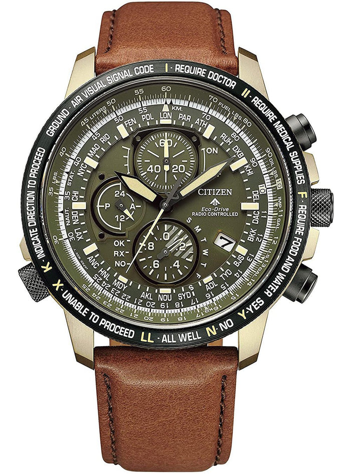 CITIZEN PROMASTER ECO-DRIVE RADIO CLOCK DIRECT FLIGHT AT8194-11X JAPAN MOV'T JDMWRISTWATCHjapan-select