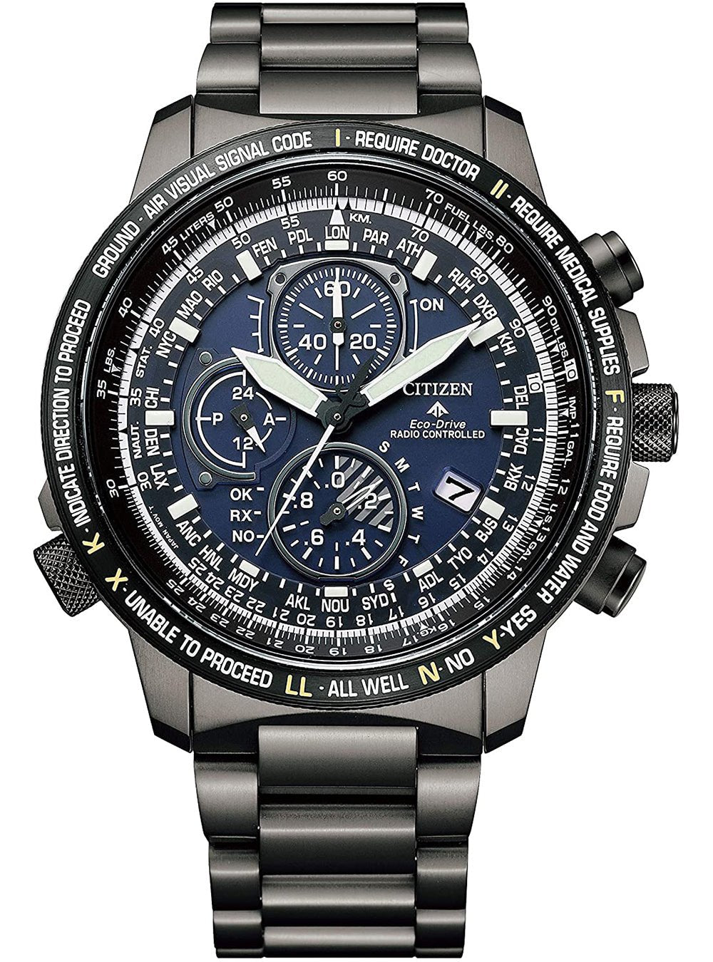 Citizen eco drive outlet flight watch