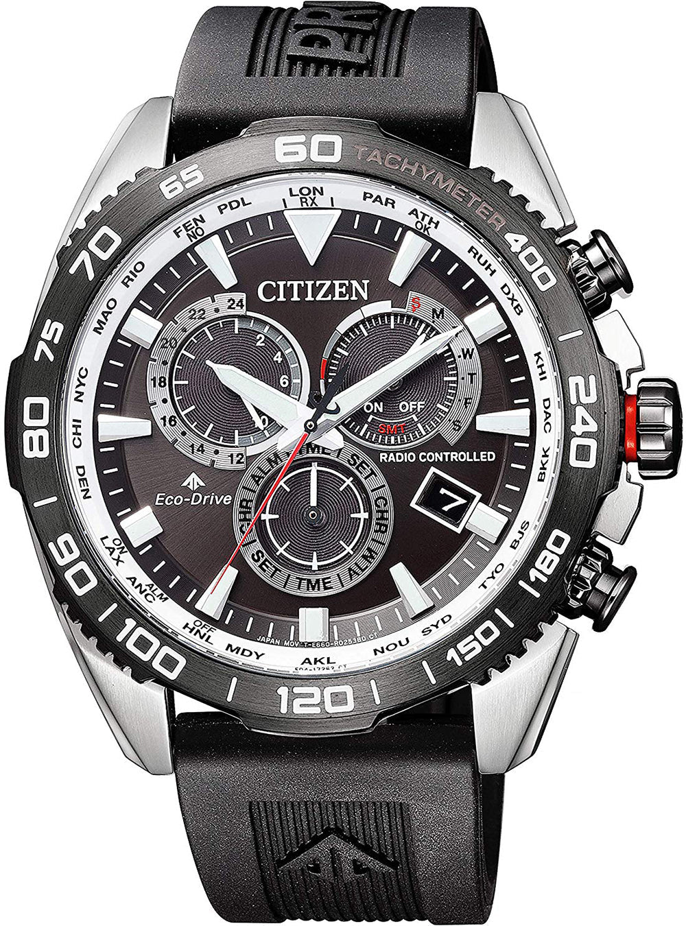 CITIZEN PROMASTER LAND ECO DRIVE DIRECT FLIGHT CB5036-10X JDM