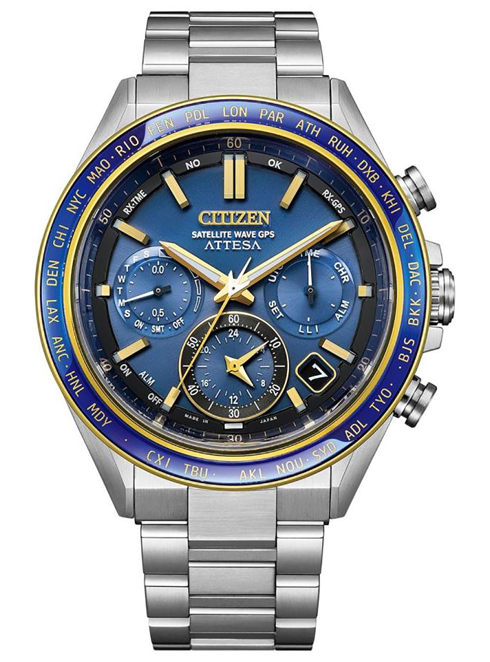 CITIZEN WATCH ATTESA ACT LINE “POWER OF NEPTUNE” CC4054-68L 