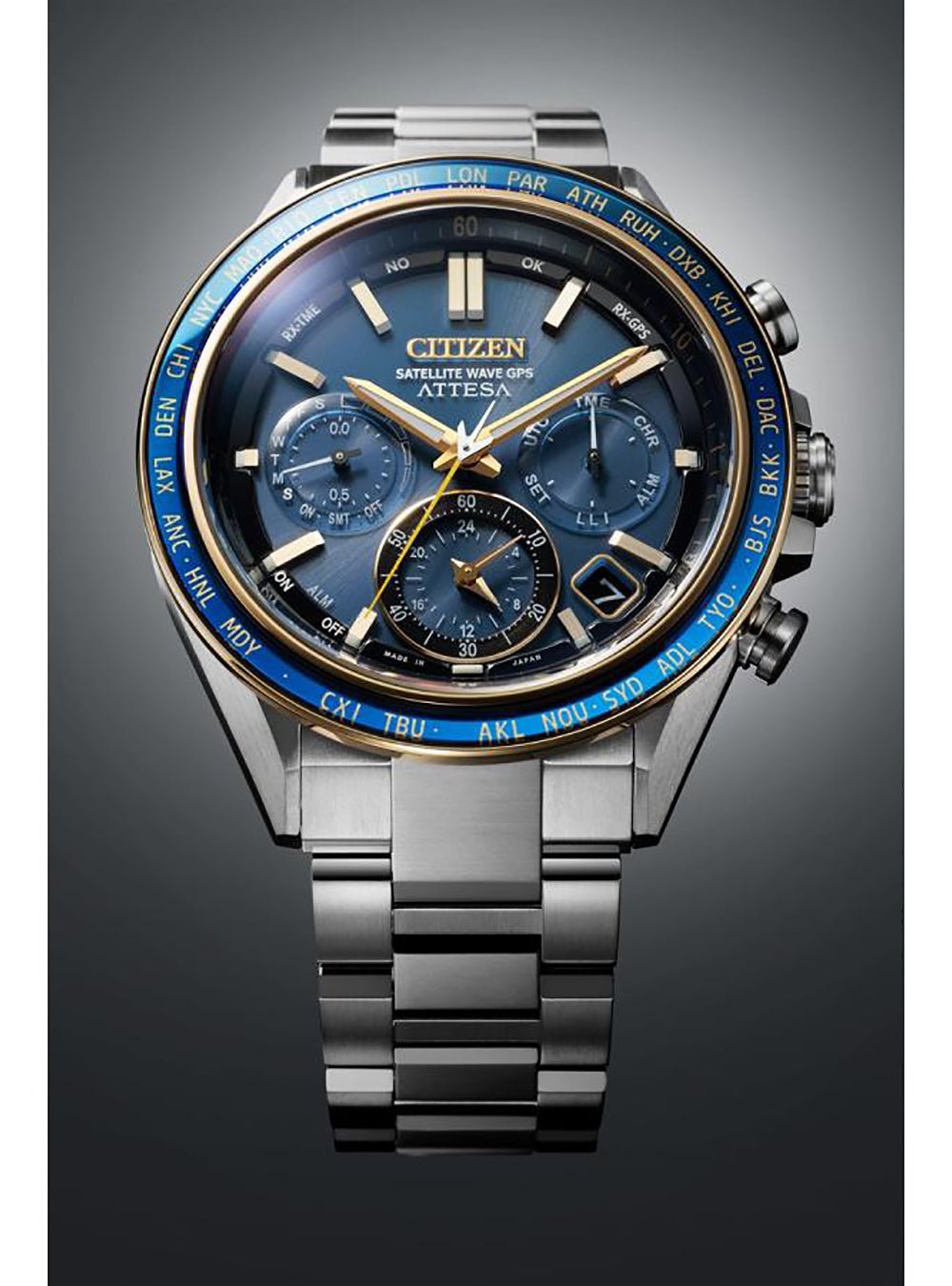 CITIZEN WATCH ATTESA ACT LINE “POWER OF NEPTUNE” CC4054-68L LIMITED EDITION  MADE IN JAPAN JDM