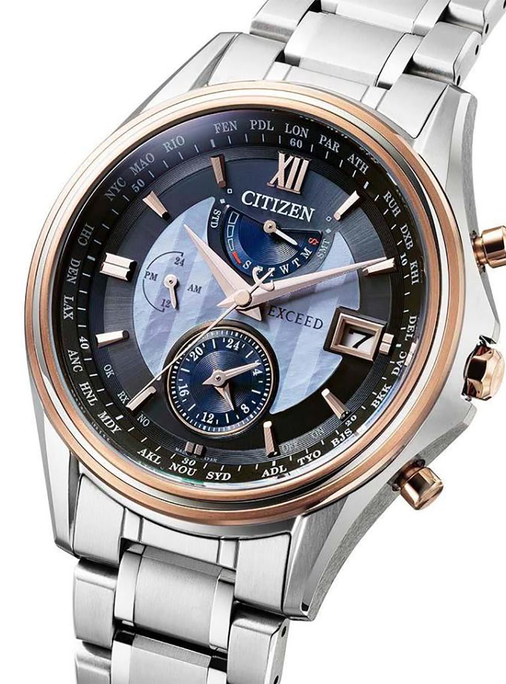 CITIZEN WATCH EXCEED 45TH ANNIVERSARY LIMITED EDITION AT9134-76F MADE IN  JAPAN JDM