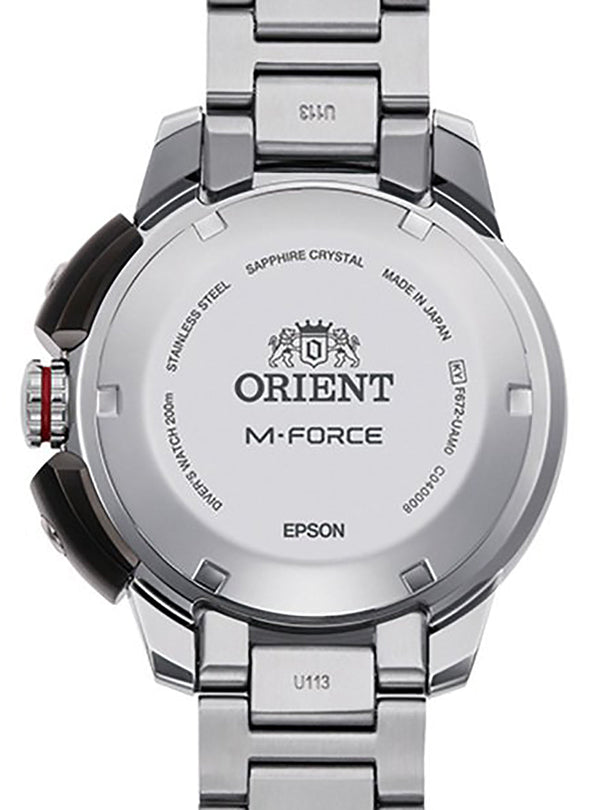 ORIENT M-FORCE SPORTS 70TH ANNIVERSARY RN-AC0L02R MADE IN JAPAN JDMWRISTWATCHjapan-select