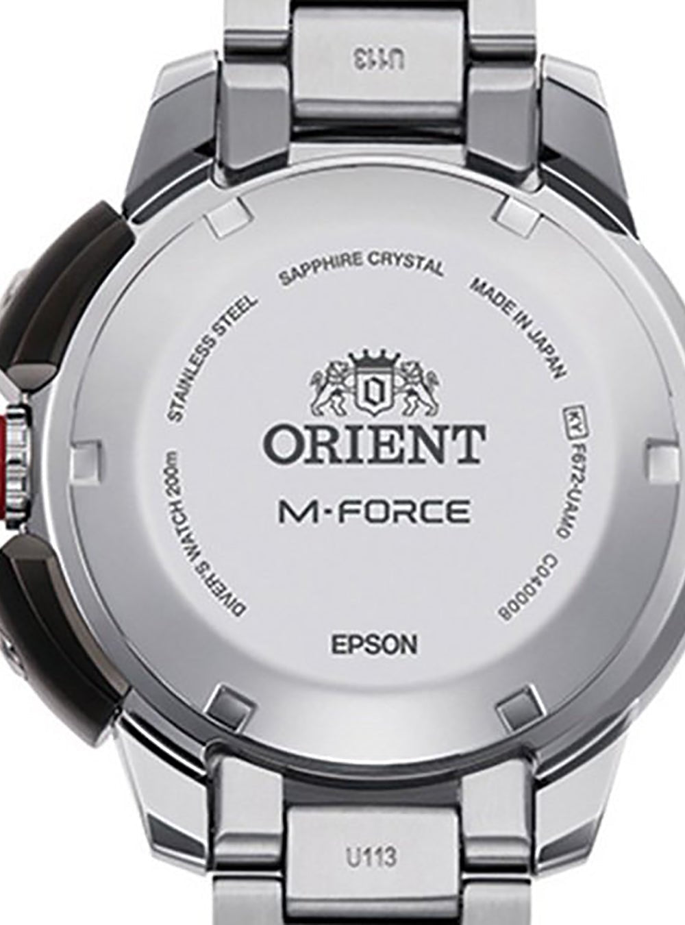 ORIENT M-FORCE SPORTS 70TH ANNIVERSARY RN-AC0L03B MADE IN JAPAN JDM