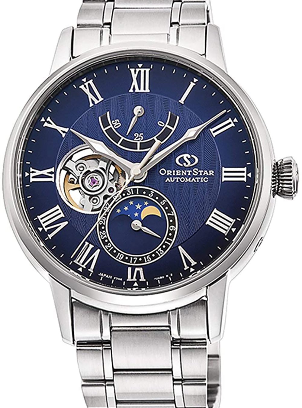 ORIENT STAR CLASSIC MECHANICAL MOON PHASE RK-AY0103L MADE IN JAPAN JDMjapan-select4906006287390WRISTWATCHORIENT