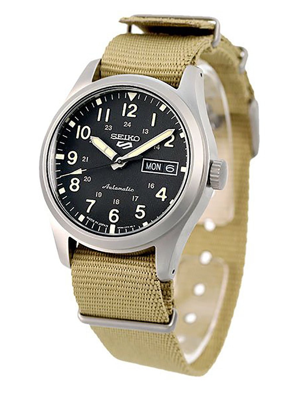 SEIKO 5 SPORTS AUTOMATIC MILITARY STYLE SBSA117 MADE IN JAPAN – japan ...