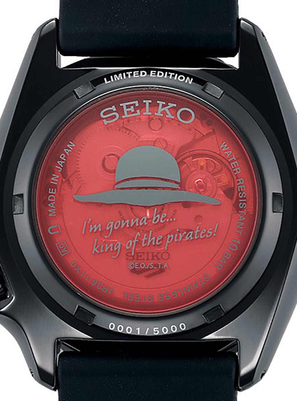SEIKO 5 SPORTS ONE PIECE LIMITED EDITION LUFFY SBSA151 MADE IN JAPAN JDMWatchesjapan-select