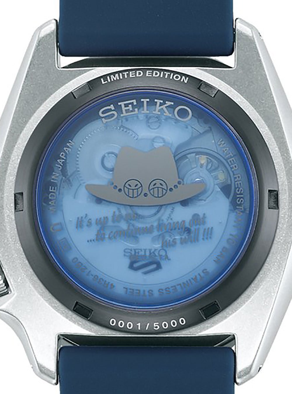 SEIKO 5 SPORTS ONE PIECE LIMITED EDITION SABO SBSA157 MADE