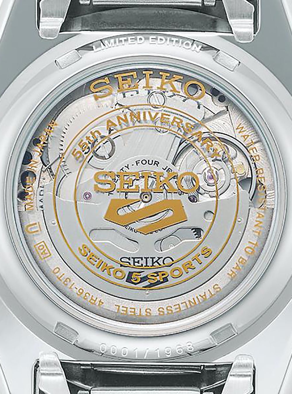 SEIKO 5 SPORTS SKX SPORTS STYLE 55TH ANNIVERSARY CUSTOMIZE CAMPAIGN LIMITED EDITION SBSA213 MADE IN JAPAN JDMWRISTWATCHjapan-select
