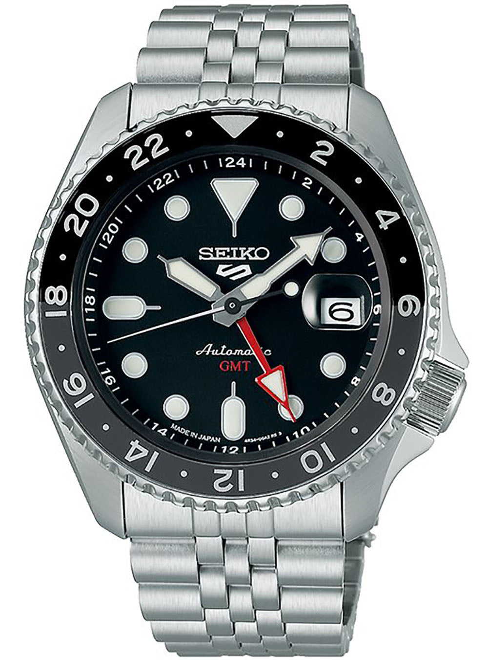 SEIKO 5 SPORTS SKX SPORTS STYLE GMT SBSC001 MADE IN JAPAN JDM