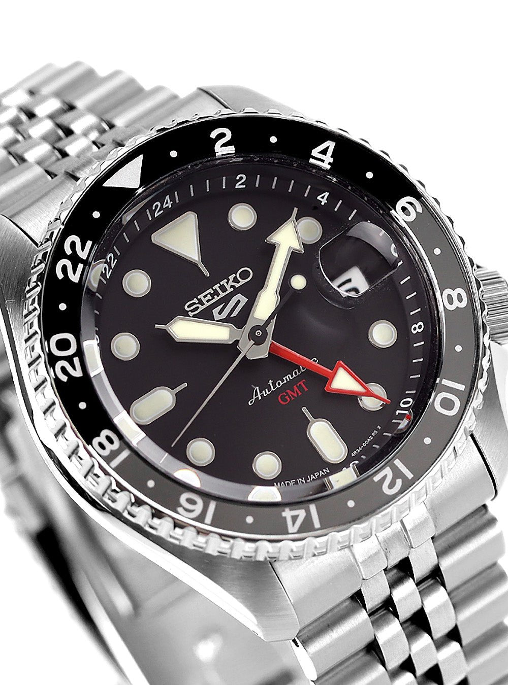 SEIKO 5 GMT セイコーファイブ SBSC001 - 腕時計(アナログ)