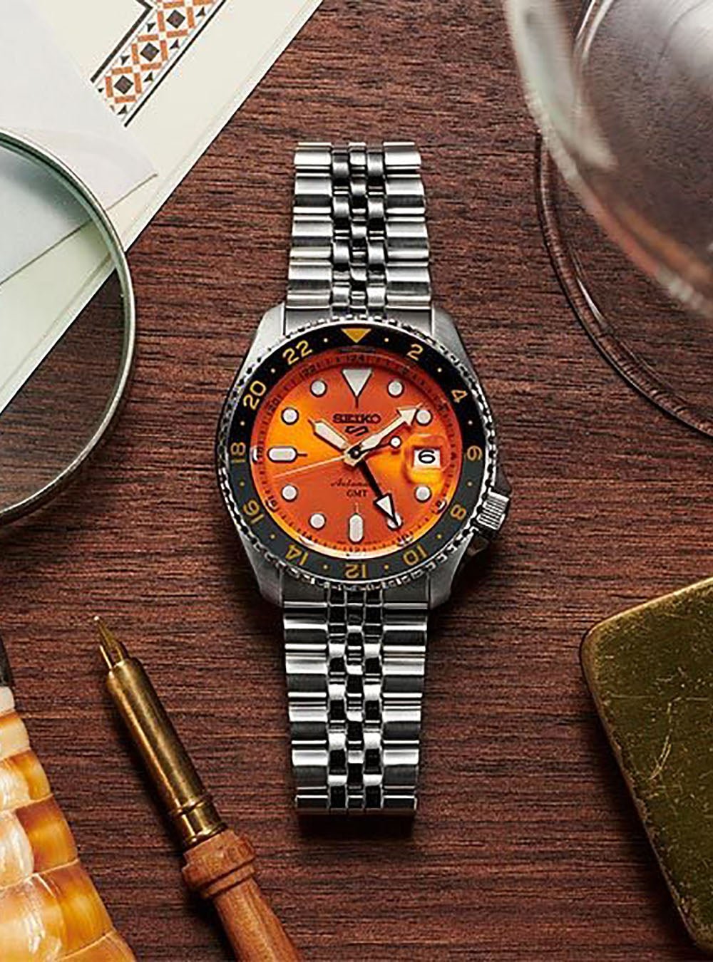 SEIKO SPORTS SKX SPORTS STYLE GMT SSK005KC – japan-select