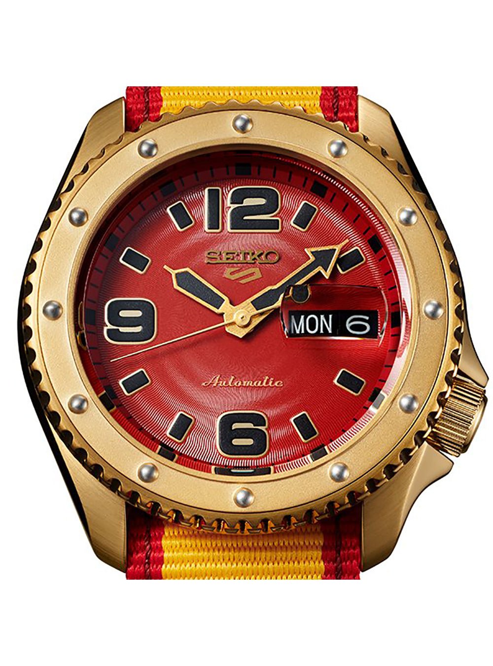 SEIKO 5 SPORTS STREET FIGHTER V ZANGIEF MODEL SBSA084 – japan-select