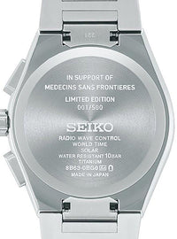 SEIKO ASTRON MEDICINS SANS FRONTIERES SBXY059 LIMITED EDITION MADE IN JAPAN JDMWRISTWATCHjapan-select