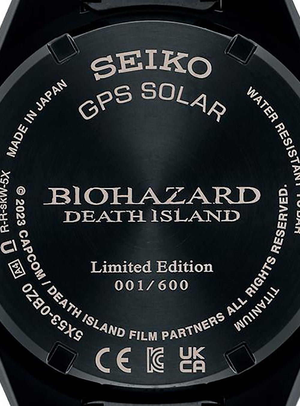 seiko astron nexter biohazarddeath island limited edition chris redfield collaboration model sbxc129 made in japan jdmjapan select4954628463920wristwatchseiko 437450