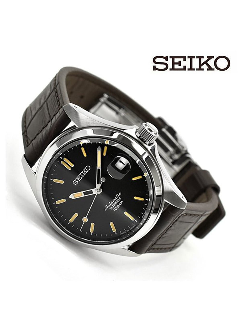 SEIKO SARB017 Mechanical Alpinist Automatic Men's Leather Watch - Made In  Japan