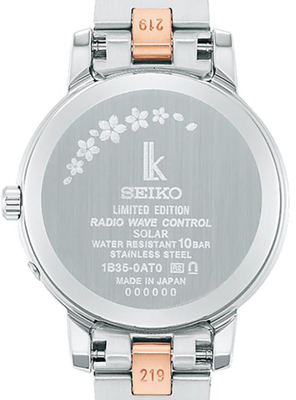 Seiko lukia radio wave control clearance solar