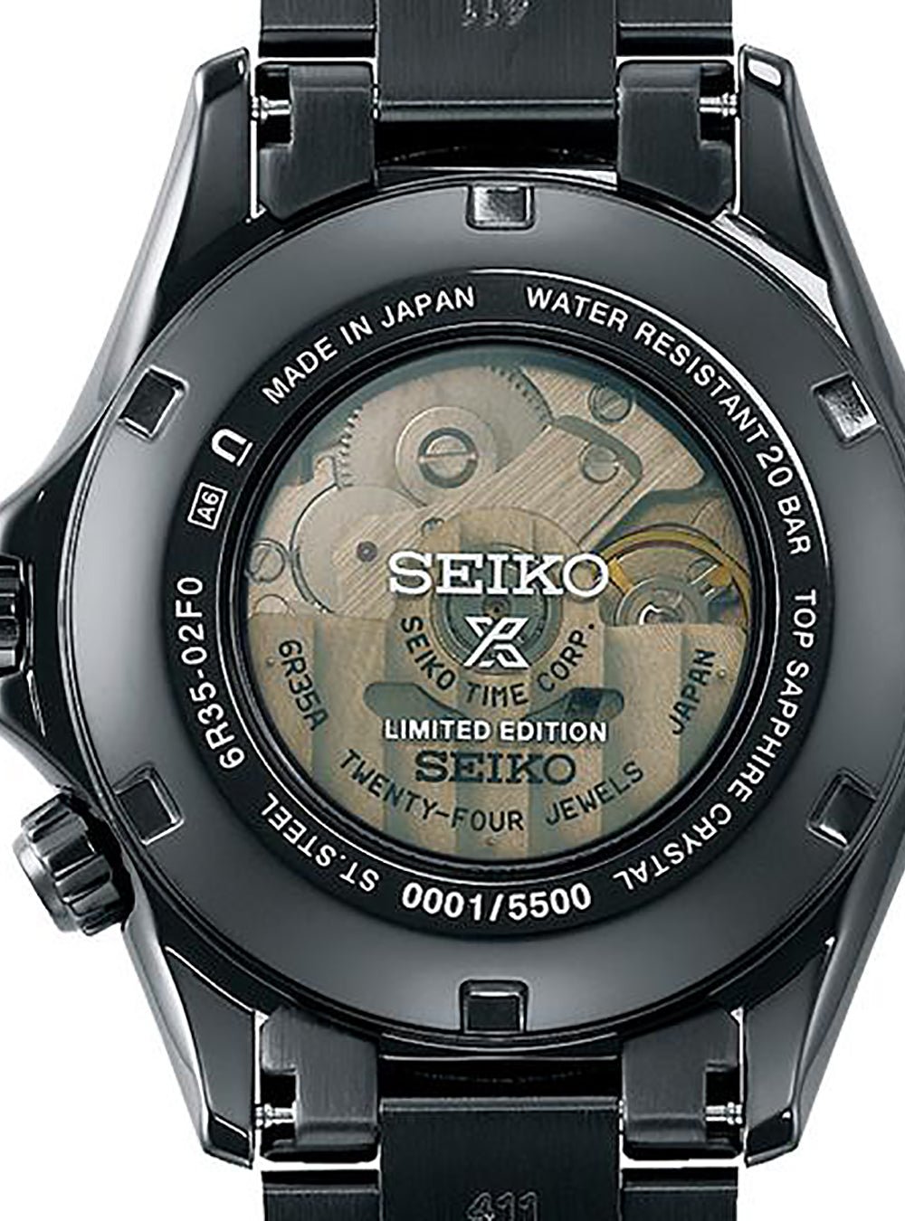 SEIKO PROSPEX ALPINIST THE BLACK SERIES LIMITED EDITION SBDC185 MADE IN  JAPAN JDM