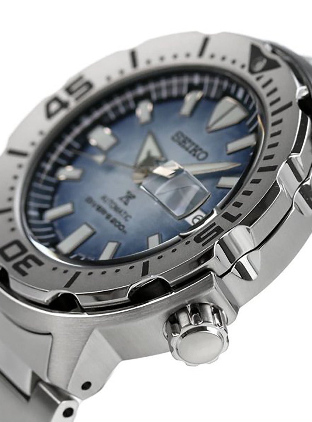 SEIKO PROSPEX DIVER SCUBA SAVE THE OCEAN SPECIAL EDITION MONSTER SBDY105  MADE IN JAPAN JDM