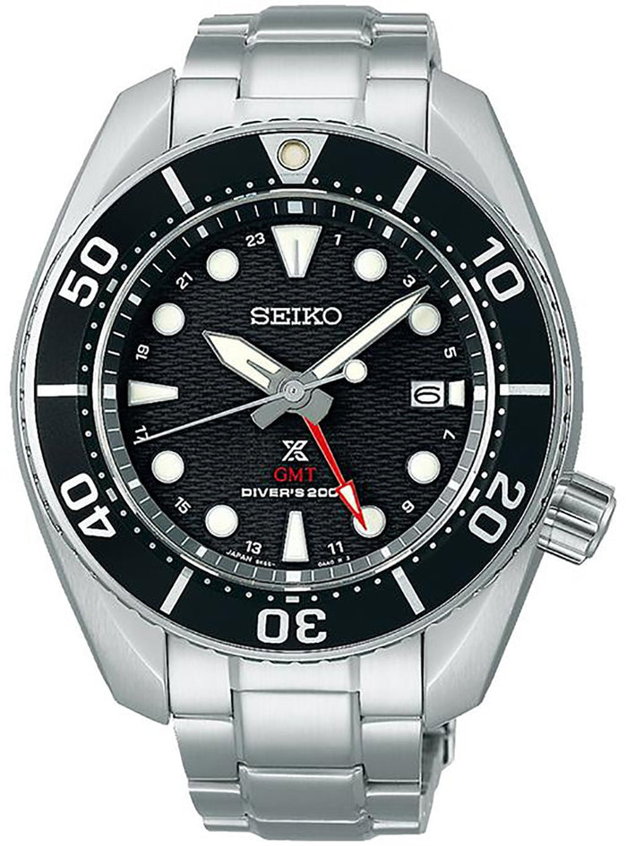 SEIKO PROSPEX DIVER SCUBA SEA ‘SUMO’ SOLAR GMT SBPK003 MADE IN JAPAN JDMWRISTWATCHjapan-select