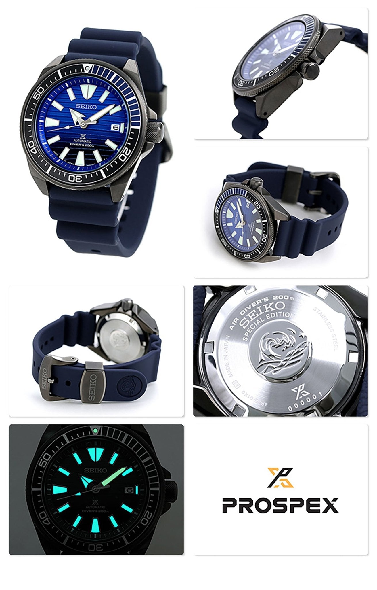 SEIKO PROSPEX Samurai SBDY025 Dive Watch 200m Made in Japan – japan-select