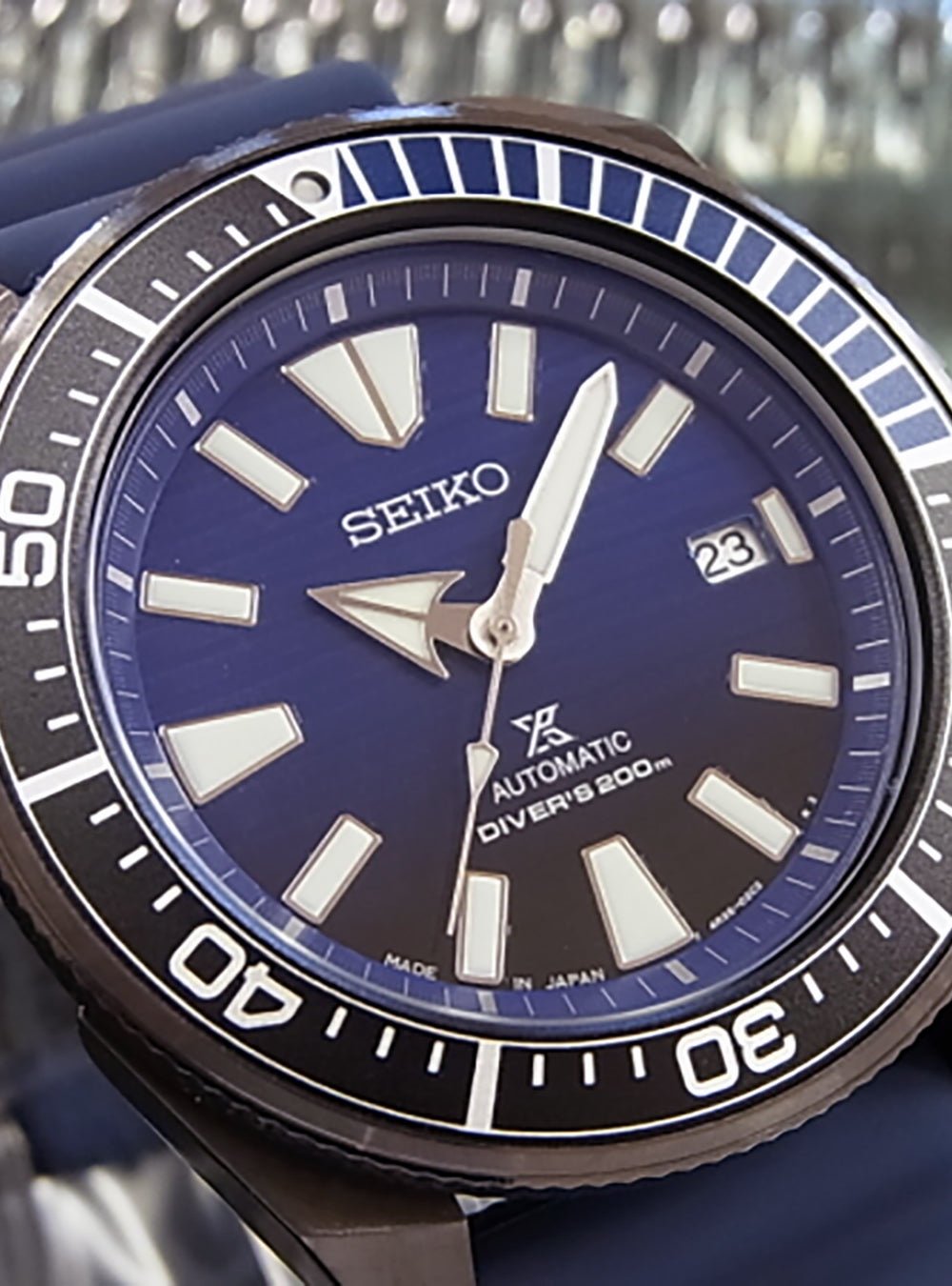 SEIKO PROSPEX SAMURAI SBDY025 200M DIVE SAVE THE OCEAN SPECIAL EDITION MADE  IN JAPAN JDM