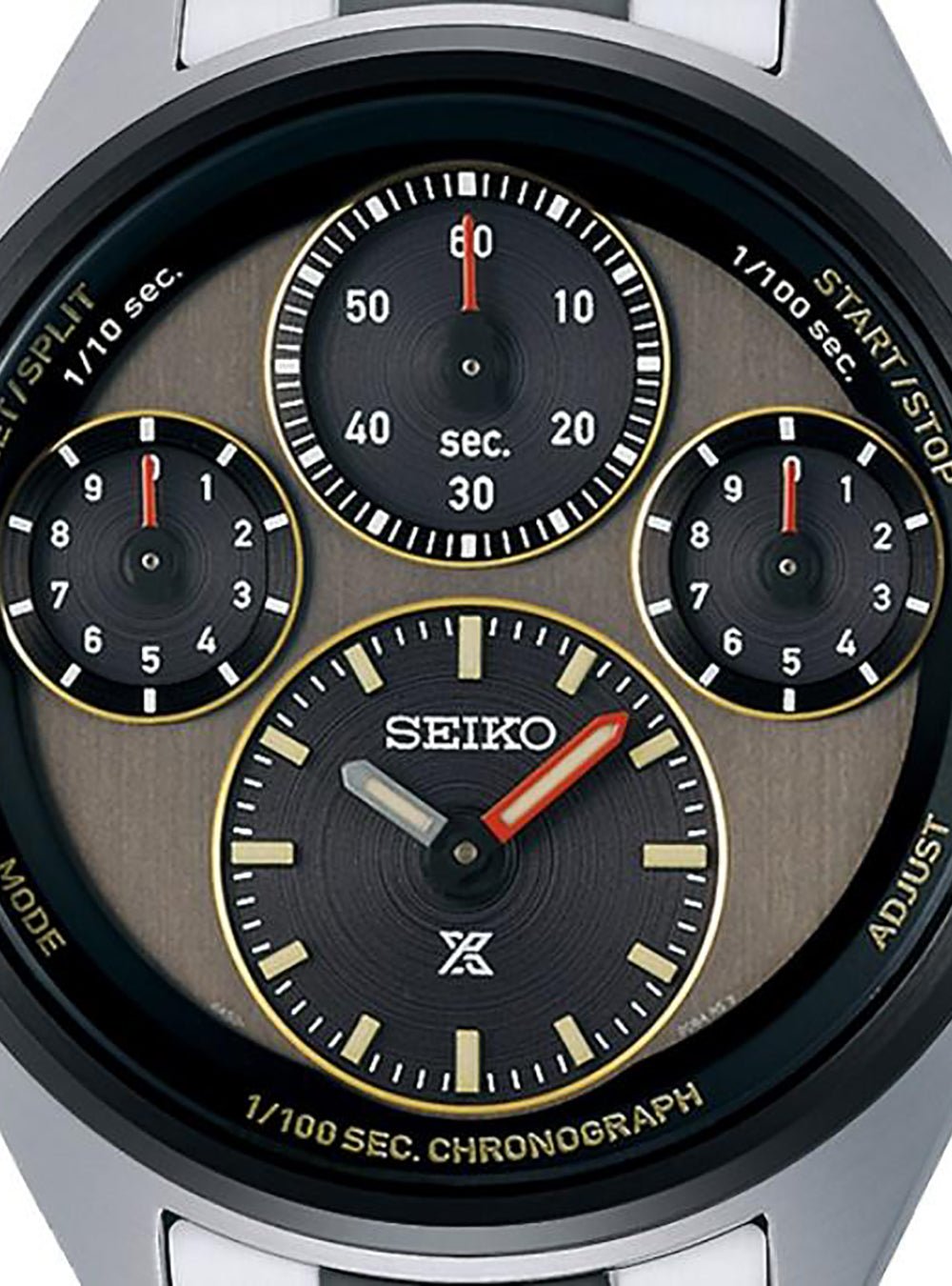 SEIKO PROSPEX SPEEDTIMER 1/100 SEC SOLAR CHRONOGRAPH ANALOG QUARTZ