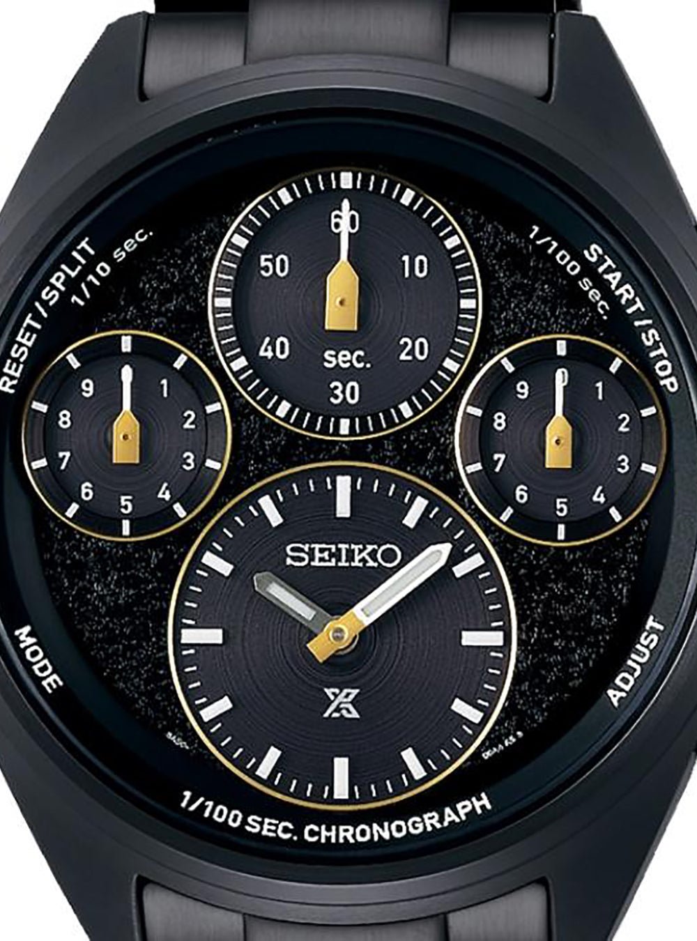 SEIKO PROSPEX SPEEDTIMER 1/100 SEC SOLAR CHRONOGRAPH WORLD