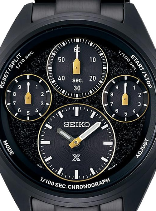 SEIKO PROSPEX SPEEDTIMER 1/100 SEC SOLAR CHRONOGRAPH WORLD