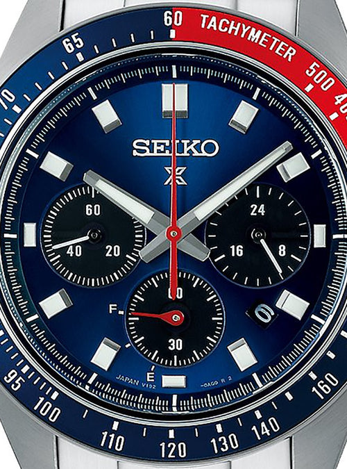 SEIKO PROSPEX SPEEDTIMER SOLAR CHRONOGRAPH SBDL097 MADE IN JAPAN  