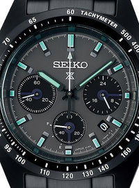 SEIKO PROSPEX SPEEDTIMER SOLAR CHRONOGRAPH THE BLACK SERIES SBDL103 MADE IN JAPAN JDMWatchesjapan-select