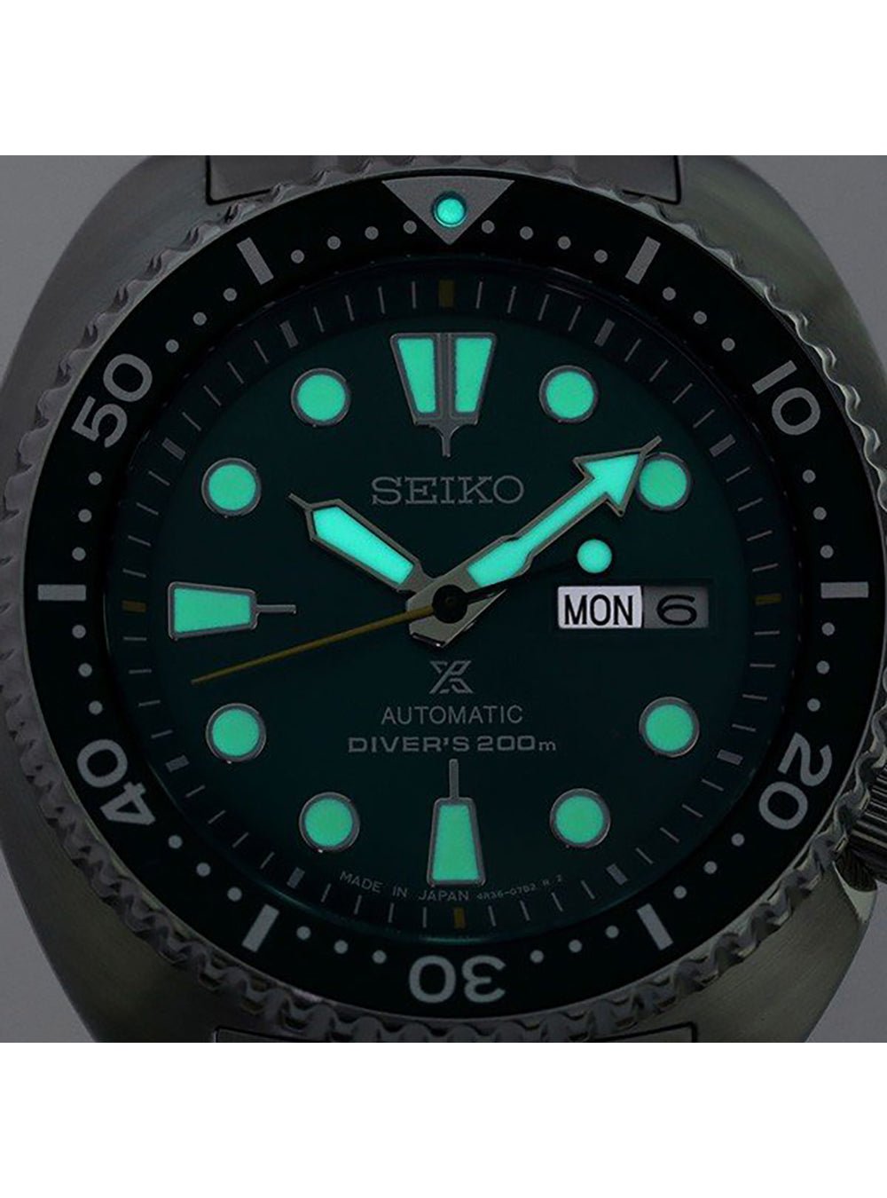 Seiko prospex green turtle hot sale