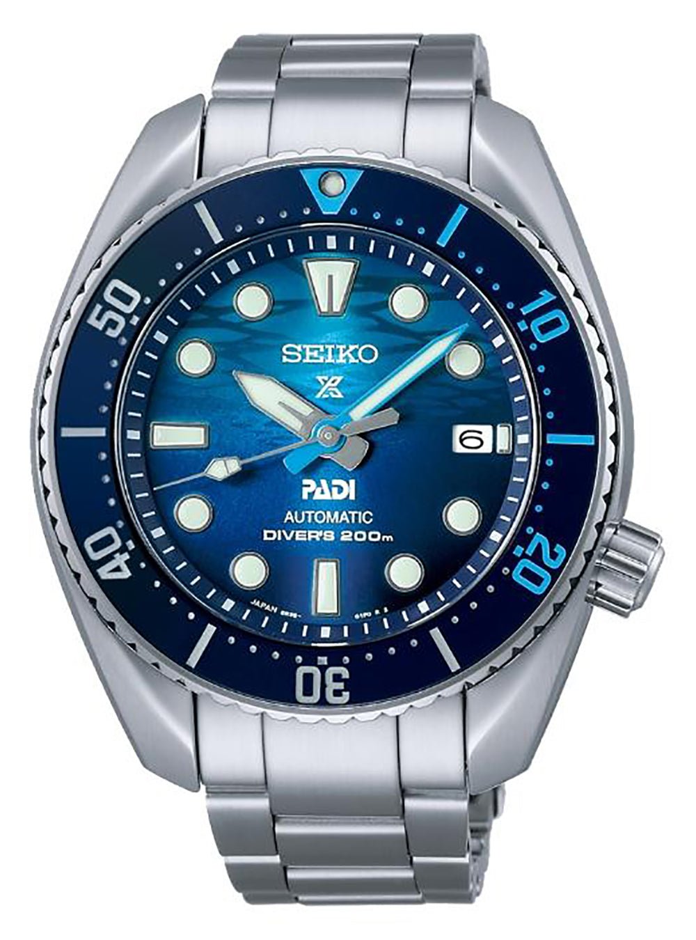 SEIKO PROSPEX WATCH DIVER SCUBA SBDC189 PADI SPECIAL EDITION MADE