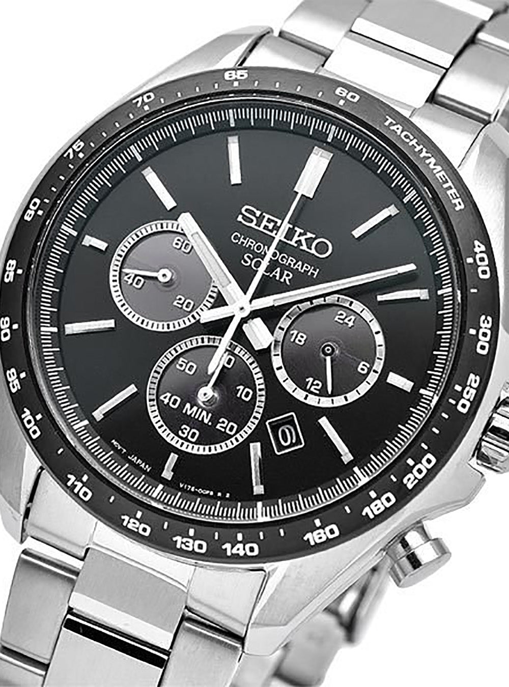 Chronograph solar on sale