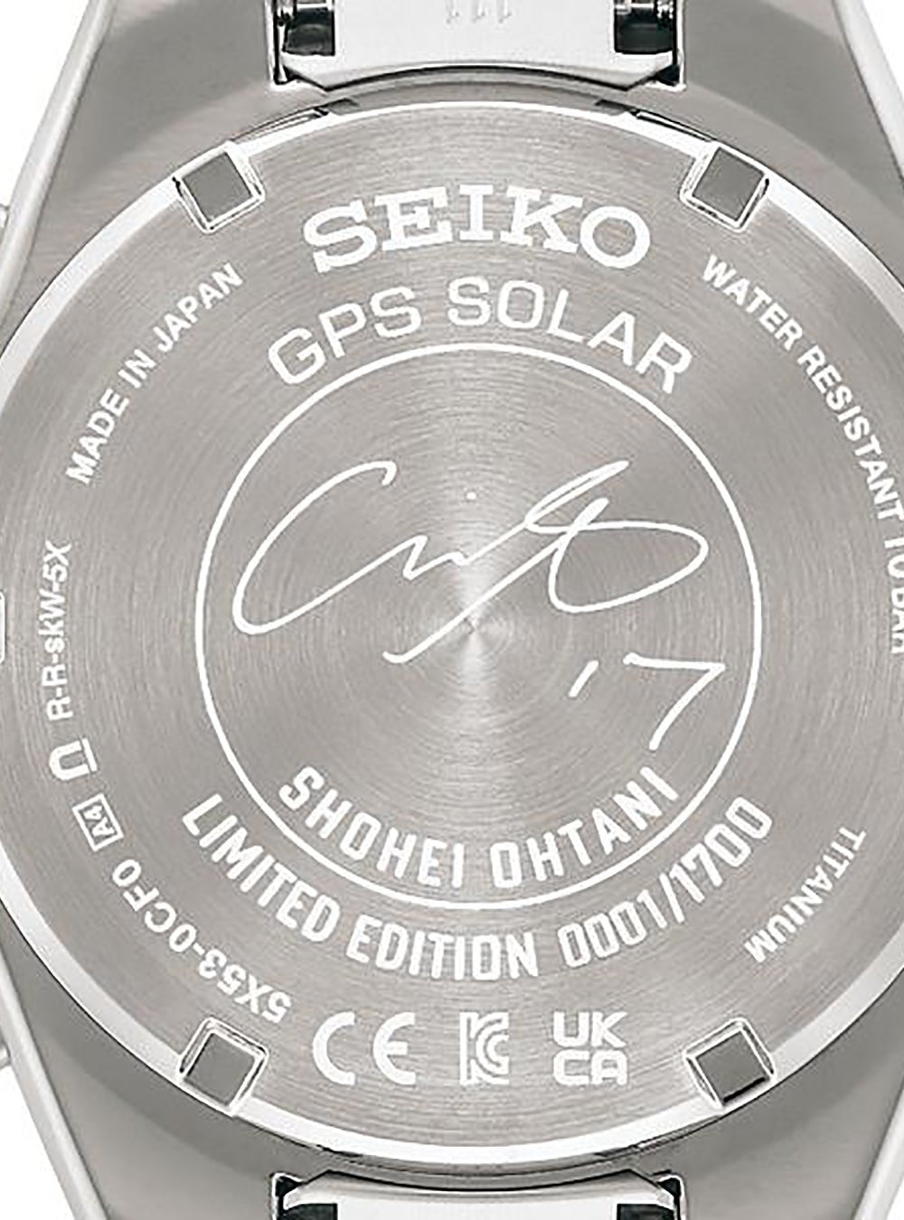 SEIKO WATCH ASTRON NEXTER GPS SOLAR SHOHEI OHTANI MODEL SBXC141 LIMITED  EDITION MADE IN JAPAN JDM
