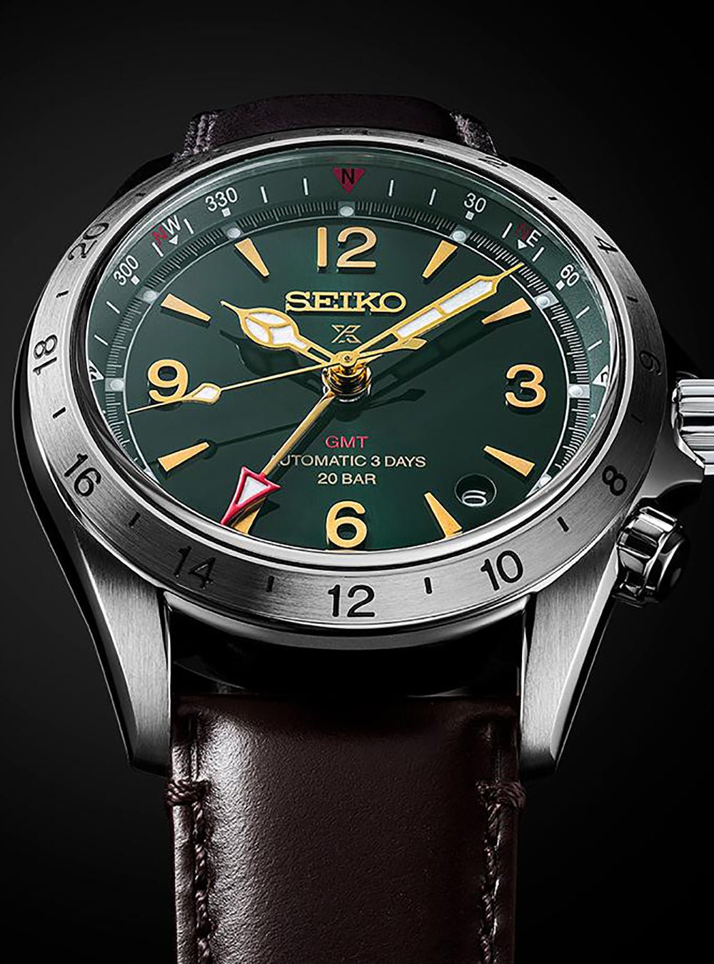 SEIKO WATCH PROSPEX ALPINIST GMT SBEJ005 MADE IN JAPAN JDM