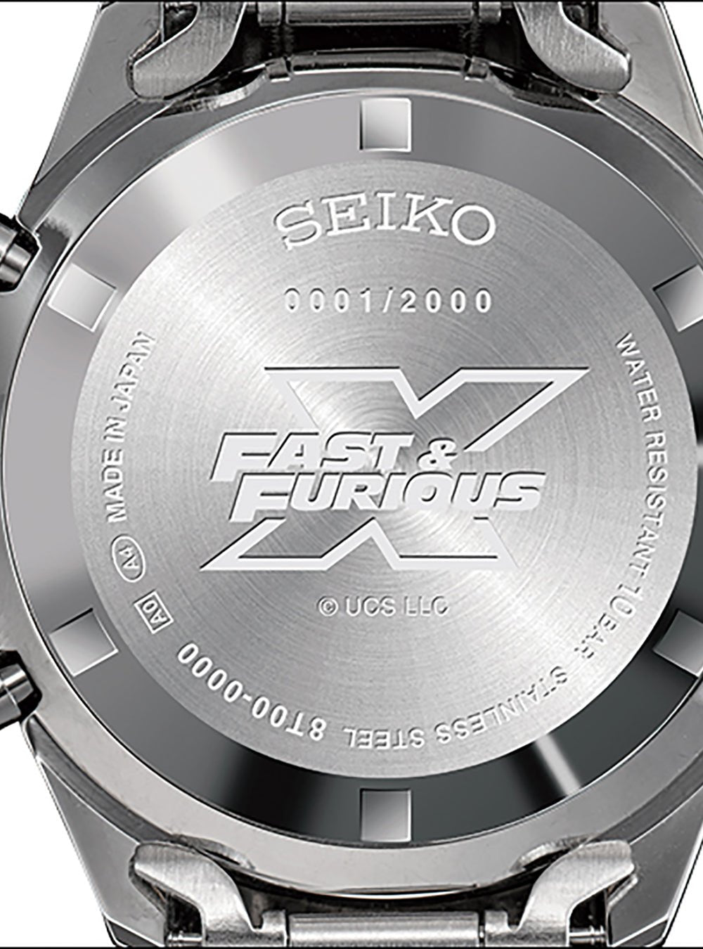 SEIKO x FAST & FURIOUS / FIRE BOOST COLLABORATION WATCH LIMITED EDITION  MADE IN JAPAN