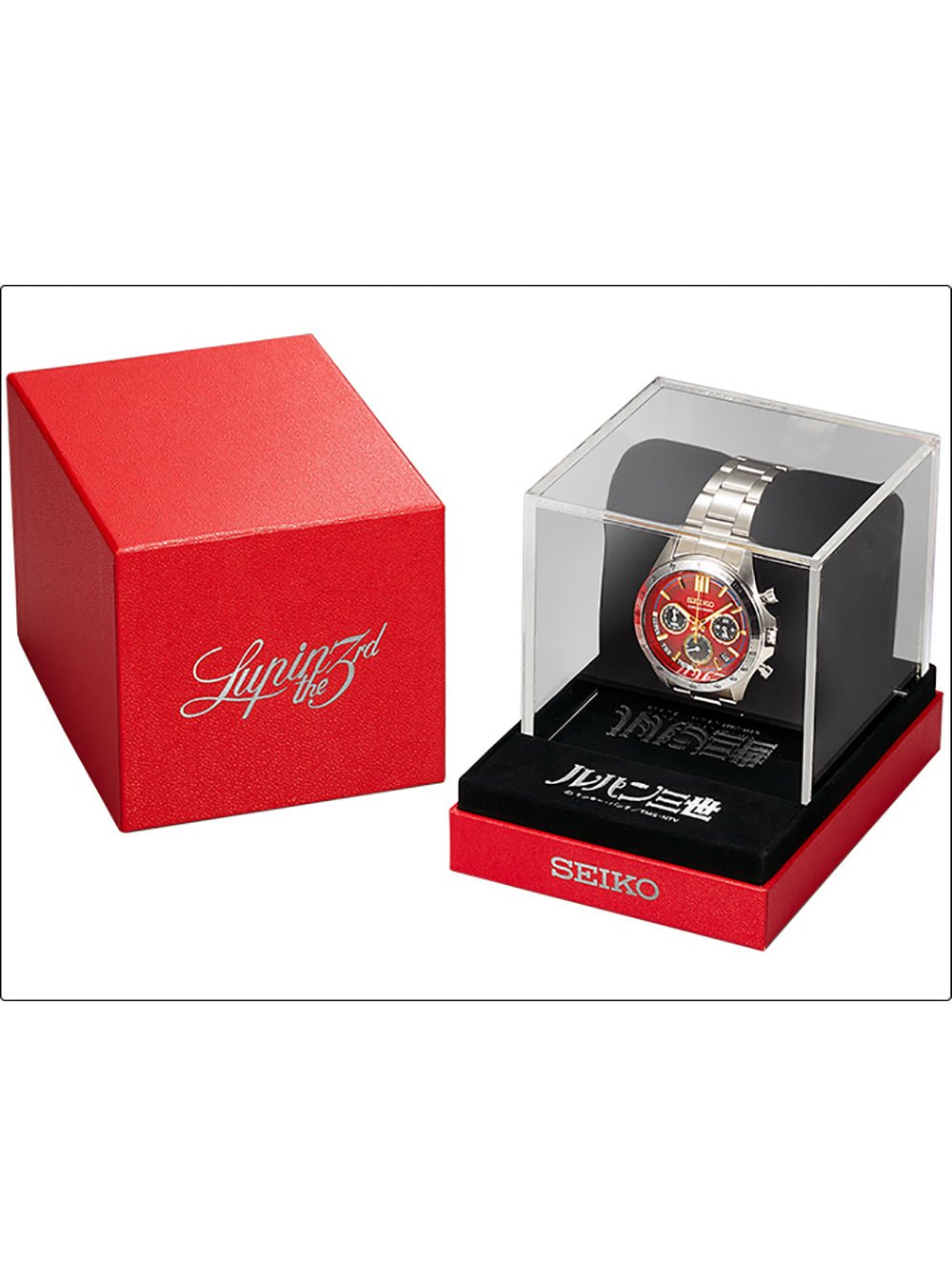 SEIKO x LUPIN THE THIRD COLLABORATION WATCH LIMITED EDITION MADE IN JAPANWRISTWATCHjapan-select